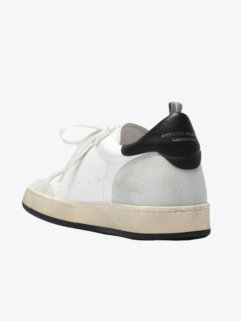 Officine Creative Magic 001 White Leather Low Top Sneakers