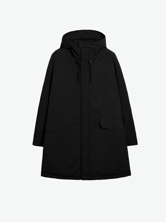 Aspesi Azoto Nylon Parka Black