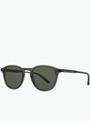 Garrett Leight Hampton Sun Black Glass Acetate Sunglasses