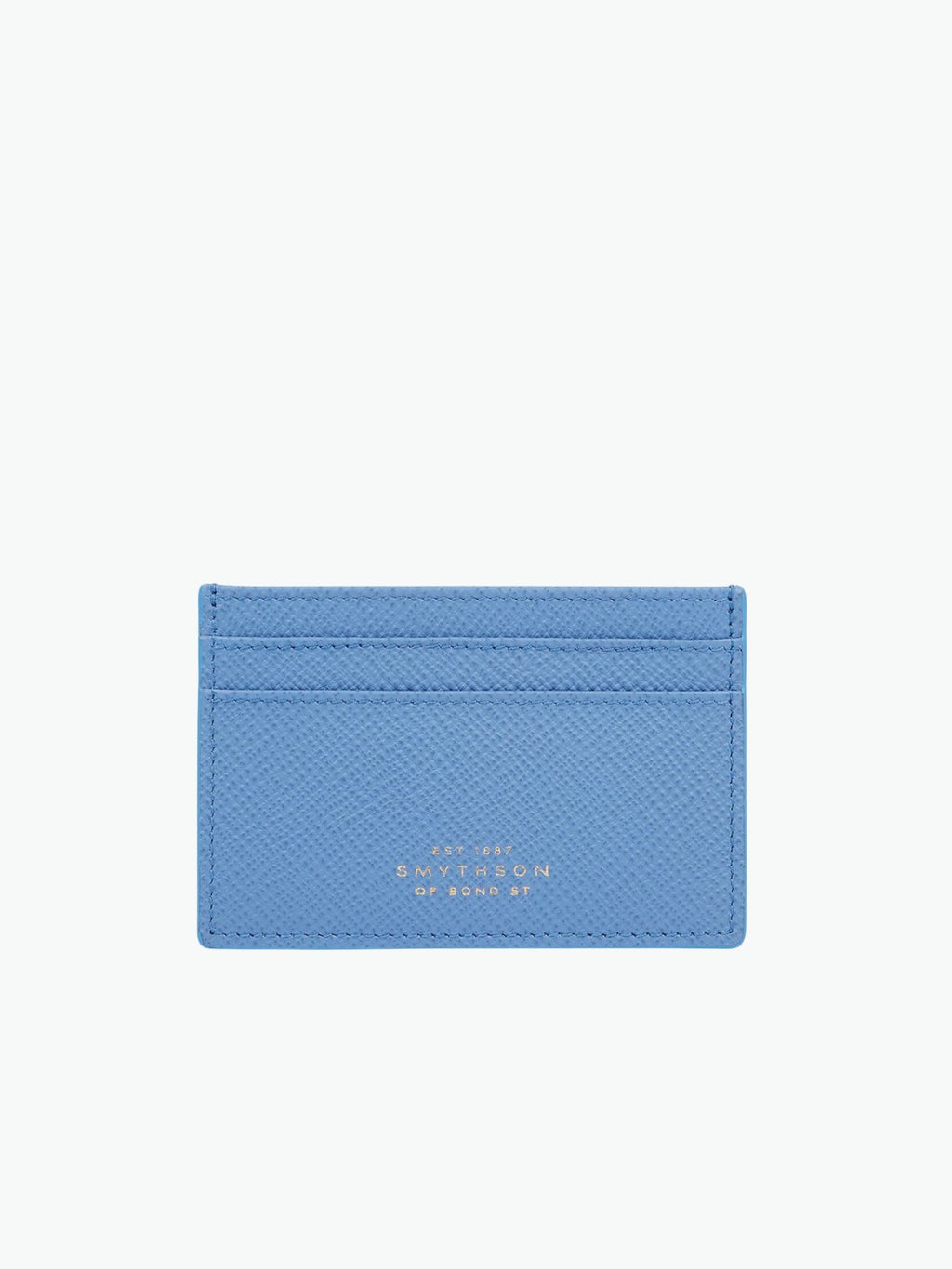 Smythson Card Holder Nile Blue