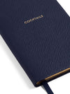 Smythson Cocktail Panama Notebook Navy