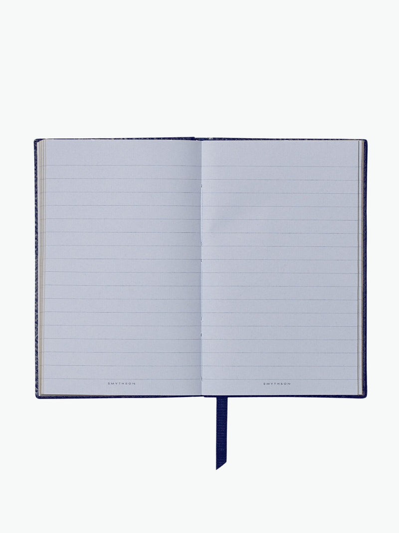 Smythson Inspirations And Ideas Panama Notebook Navy