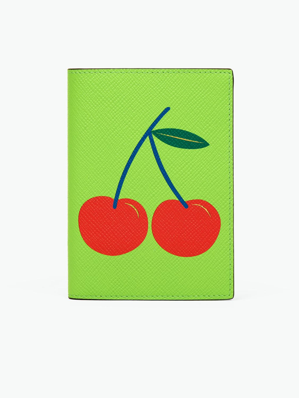 Smythson Passport Charm Cover in Panama