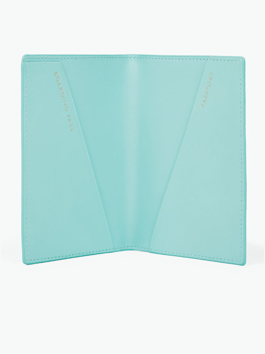 Smythson Passport Heart Charm Cover in Panama