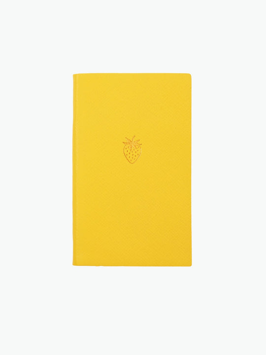 Smythson Strawberry Panama Notebook