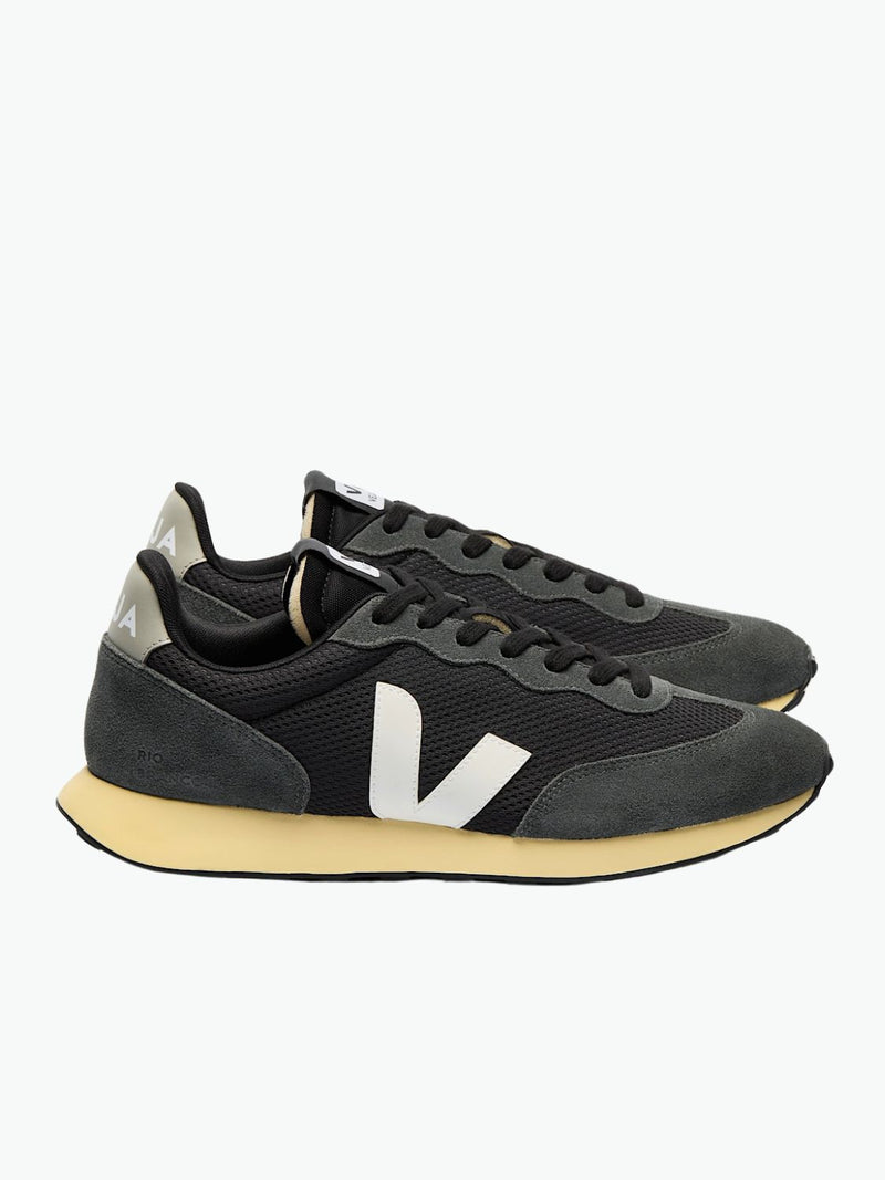 Veja Rio Branco II Alveomesh Black White Sneakers