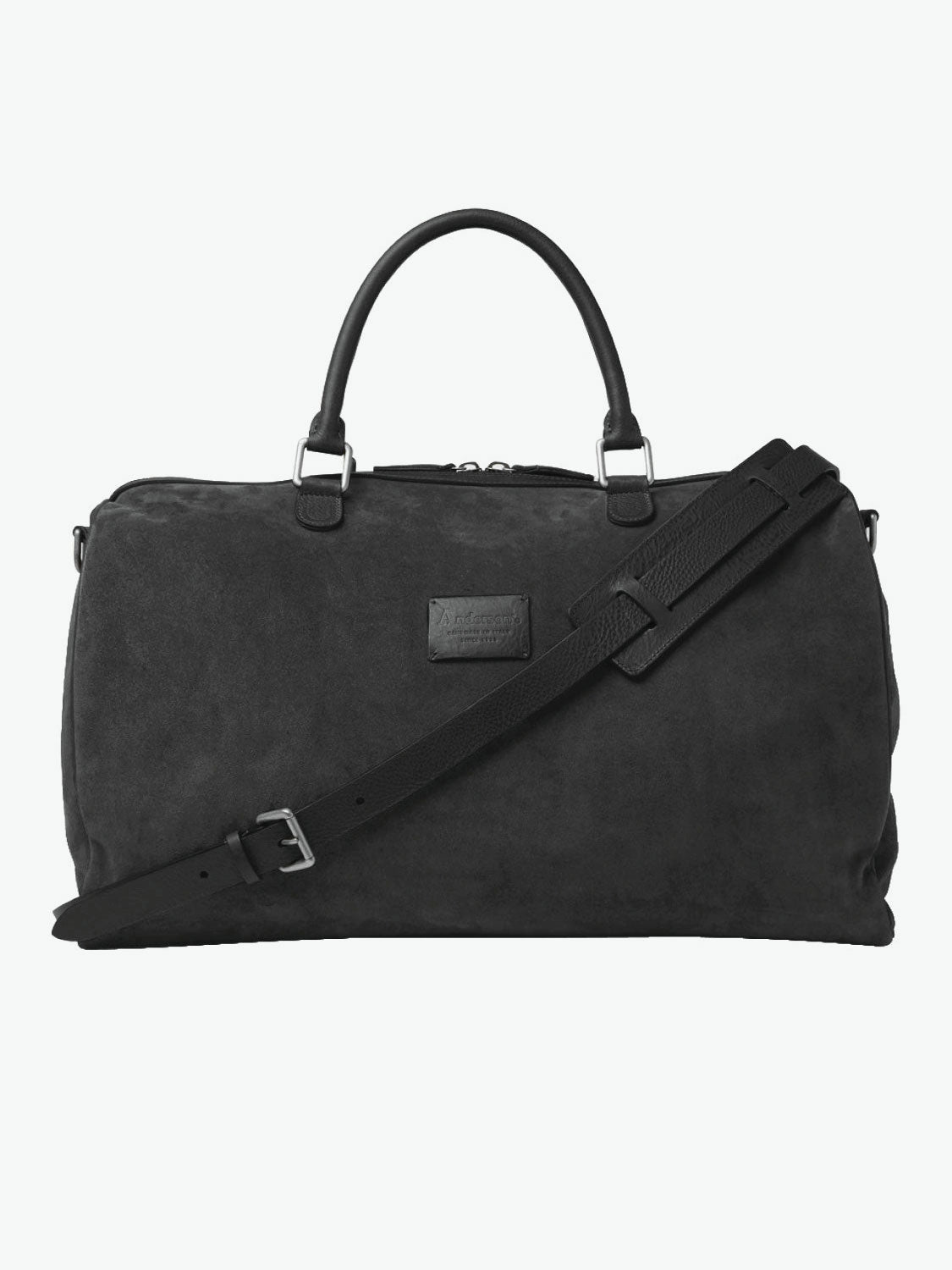 Anderson's Suede And Grain Leather Holdall