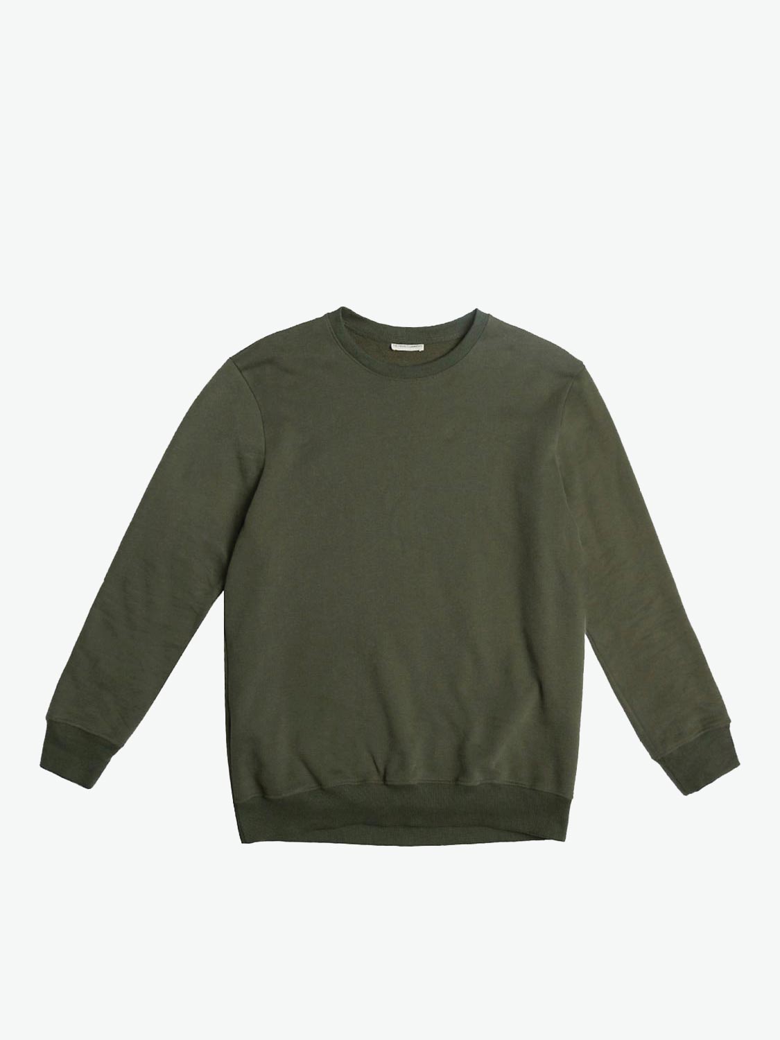 Crew Neck Sweatshirt Khaki | The Project Garments