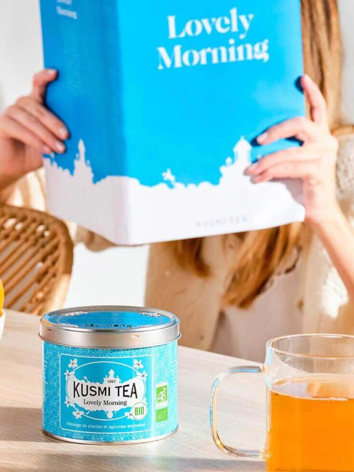 Kusmi Tea Paris - ❤ Premium Luxury Teas - BLUE DETOX - 125 tea bags BULK  box