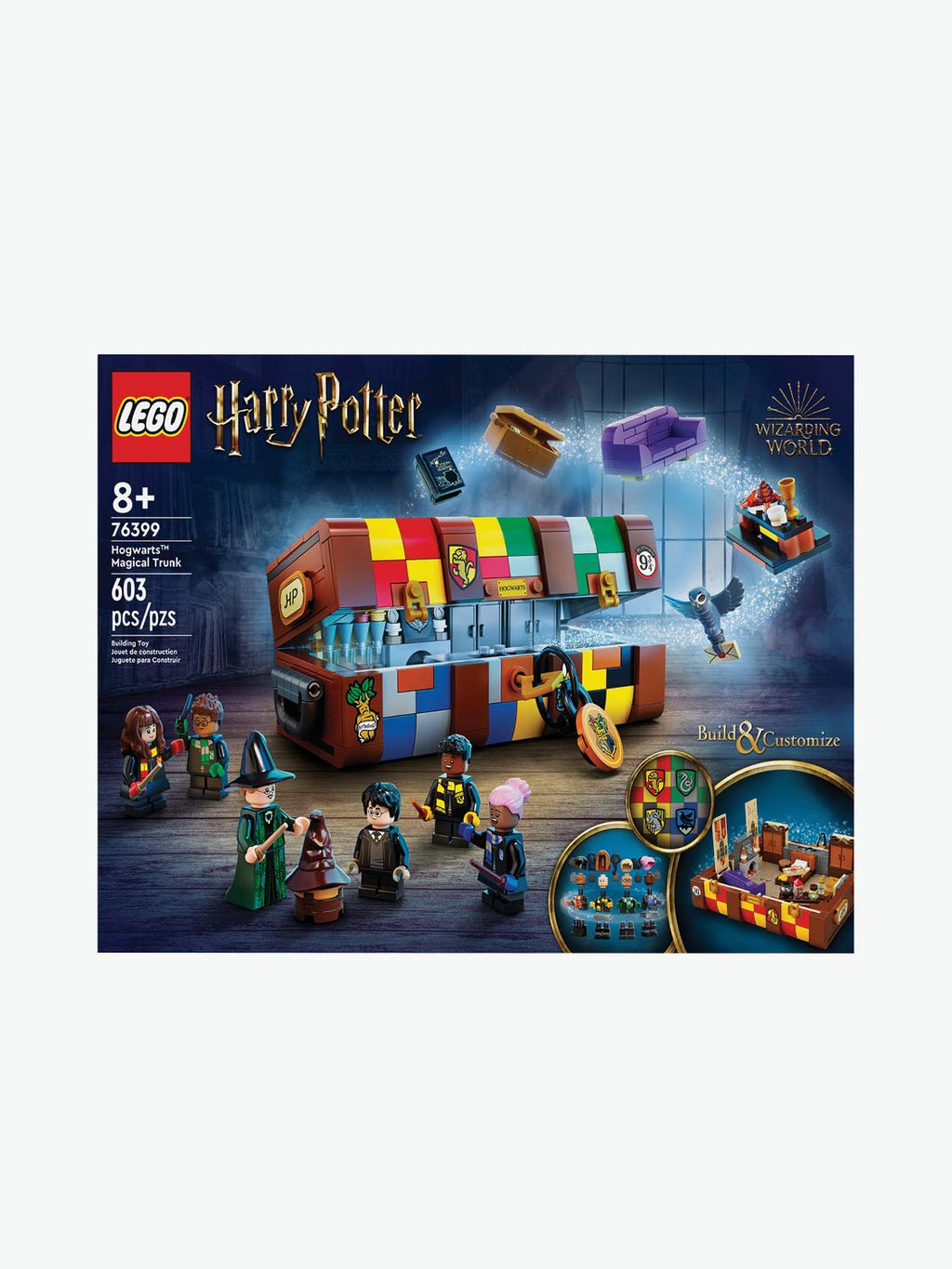LEGO Harry Potter Hogwarts Magical Trunk 76399 Building Kit (603 Pieces)